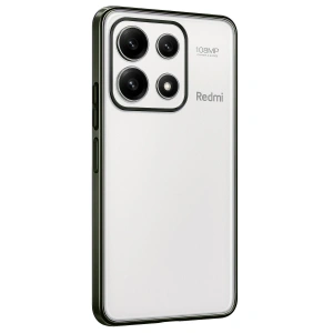 Xiaomi Poco X6 Pro Kılıf Razer Lensli Silikon - Yeşil