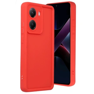 Xiaomi Poco X7 Pro Viera Silikon - Kırmızı