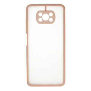 Xiaomi Pocophone X3 Kılıf Montreal Silikon Kapak - Pembe