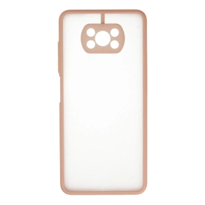 Xiaomi Pocophone X3 Kılıf Montreal Silikon Kapak - Pembe