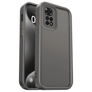 Xiaomi Redmi 10 2022 Kılıf Viera Silikon - Gri