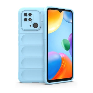 Xiaomi Redmi 10c Kılıf Optimum Silikon - Sky Blue