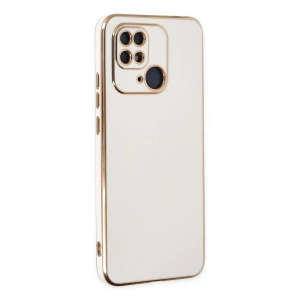 Xiaomi Redmi 10c Kılıf Volet Silikon - Beyaz