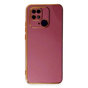 Xiaomi Redmi 10c Kılıf Volet Silikon - Kırmızı