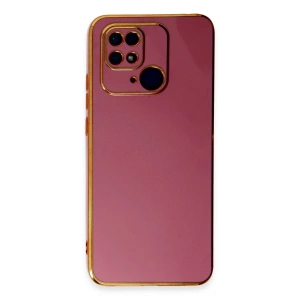 Xiaomi Redmi 10c Kılıf Volet Silikon - Kırmızı