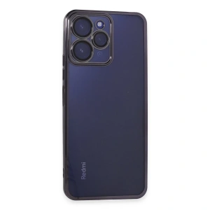 Xiaomi Redmi 12 Kılıf Razer Lensli Silikon - Mor