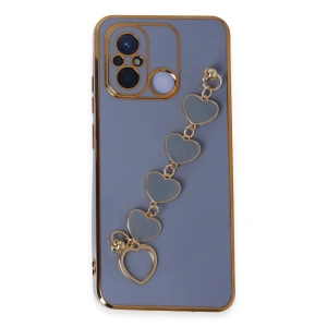 Xiaomi Redmi 12c Kılıf Esila Silikon - Gri