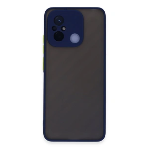 Xiaomi Redmi 12c Kılıf Montreal Silikon Kapak - Lacivert