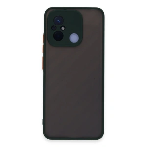 Xiaomi Redmi 12c Kılıf Montreal Silikon Kapak - Yeşil