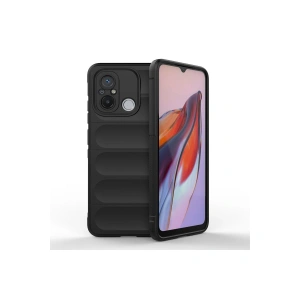 Xiaomi Redmi 12c Kılıf Optimum Silikon - Siyah