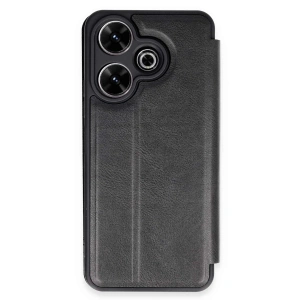 Xiaomi Redmi 13 4g Kılıf Flip Cover - Siyah