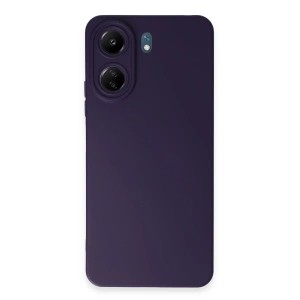 Xiaomi Redmi 13c Kılıf Nano İçi Kadife Silikon - Mor