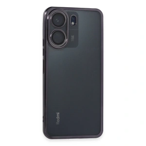 Xiaomi Redmi 13c Kılıf Razer Lensli Silikon - Mor