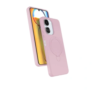 Xiaomi Redmi 13c Regal Magsafe Standlı Kapak - Açık Pembe