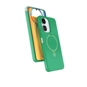 Xiaomi Redmi 13c Regal Magsafe Standlı Kapak - Yeşil
