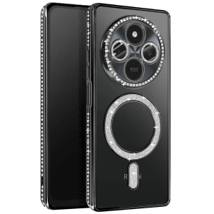 Xiaomi Redmi 14c Joke Simli Magneticsafe Kılıf - Siyah