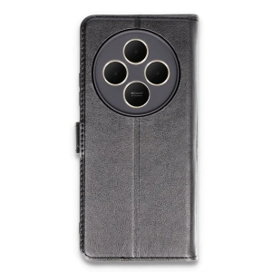 Xiaomi Redmi 14c Kılıf Trend S Plus Kapaklı Kılıf - Siyah