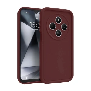 Xiaomi Redmi 14c Kılıf Viera Silikon - Bordo