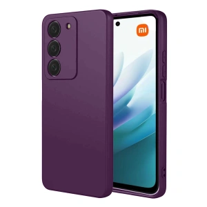 Xiaomi Redmi 15 4g First Silikon - Mürdüm