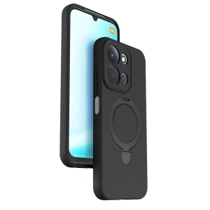 Xiaomi Redmi 15c 4g Regal Magsafe Standlı Kapak - Siyah