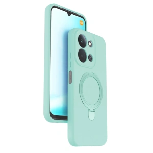 Xiaomi Redmi 15c 4g Regal Magsafe Standlı Kapak - Su Yeşili