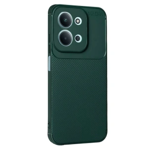 Xiaomi Redmi 15c 5g Auto Focus Karbon Kapak - Koyu Yeşil