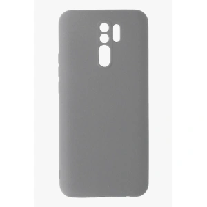 Xiaomi Redmi 9 Kılıf Nano İçi Kadife Silikon - Gri
