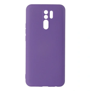 Xiaomi Redmi 9 Kılıf Nano İçi Kadife Silikon - Mor
