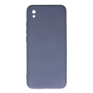 Xiaomi Redmi 9a Kılıf Nano İçi Kadife Silikon - Gri