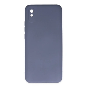 Xiaomi Redmi 9a Kılıf Nano İçi Kadife Silikon - Gri
