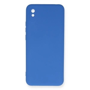 Xiaomi Redmi 9a Kılıf Nano İçi Kadife Silikon - Mavi