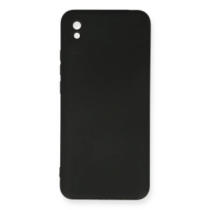 Xiaomi Redmi 9a Kılıf Nano İçi Kadife Silikon - Siyah