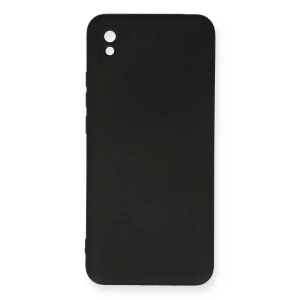 Xiaomi Redmi 9a Kılıf Nano İçi Kadife Silikon - Siyah