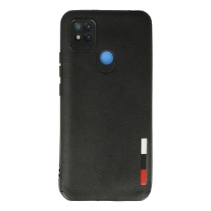 Xiaomi Redmi 9c Kılıf Loop Deri Silikon - Siyah