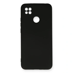 Xiaomi Redmi 9c Kılıf Nano İçi Kadife Silikon - Siyah
