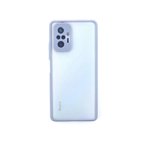 Xiaomi Redmi Note 10 Pro Kılıf Montreal Silikon Kapak - Gri
