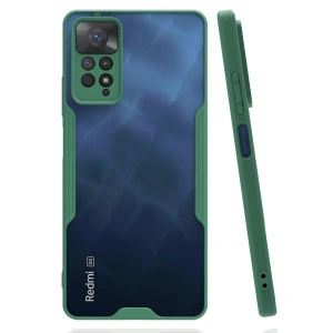 Xiaomi Redmi Note 11 Pro Kılıf Platin Silikon - Yeşil