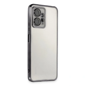 Xiaomi Redmi Note 12 4g Kılıf Razer Lensli Silikon - Siyah