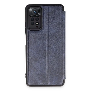 Xiaomi Redmi Note 12 Pro 4g Kılıf Flip Cover - Lacivert
