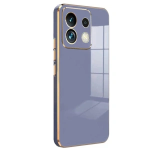 Xiaomi Redmi Note 13 4g Kılıf Volet Silikon - Mavi