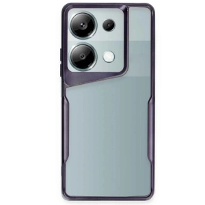 Xiaomi Redmi Note 13 Pro 4g Kılıf Boyi Silikon Kapak - Derin Mor