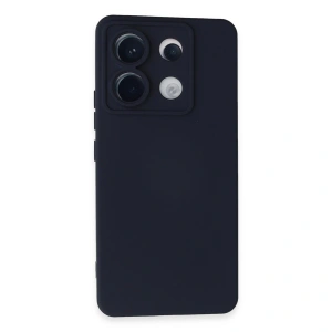 Xiaomi Redmi Note 13 Pro 5g Kılıf Nano İçi Kadife Silikon - Lacivert