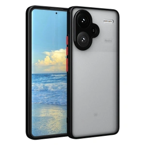 Xiaomi Redmi Note 13 Pro Plus Kılıf Montreal Silikon Kapak - Siyah