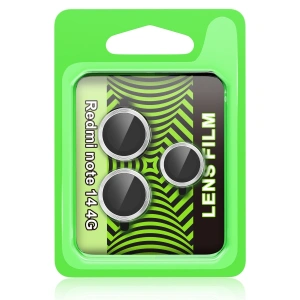 Xiaomi Redmi Note 14 4g Raze Metal Kamera Lens - Gümüş