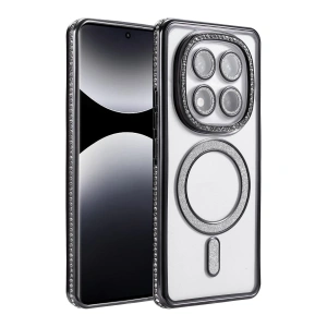 Xiaomi Redmi Note 14 Pro 4g Joke Simli Magneticsafe Kılıf - Siyah