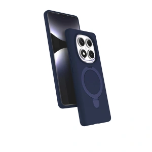 Xiaomi Redmi Note 14 Pro 4g Regal Magsafe Standlı Kapak - Lacivert