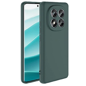 Xiaomi Redmi Note 14 Pro 5g Kılıf First Silikon - Koyu Yeşil