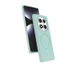 Xiaomi Redmi Note 14 Pro 5g Regal Magsafe Standlı Kapak - Su Yeşili