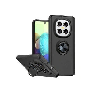 Xiaomi Redmi Note 15 4g Montreal Yüzüklü Silikon Kapak - Siyah