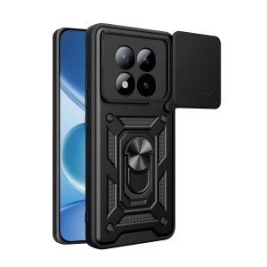Xiaomi Redmi Note 15 Pro 4g Pars Lens Yüzüklü Silikon - Siyah